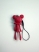 Reborn Bear Phone Strap(Red)